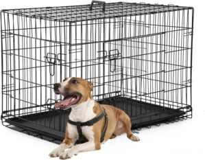 FDW Dog Crate Dog Kennel Cage with ...