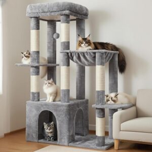 Heybly Heavy Duty Cat Tree, Tower f...