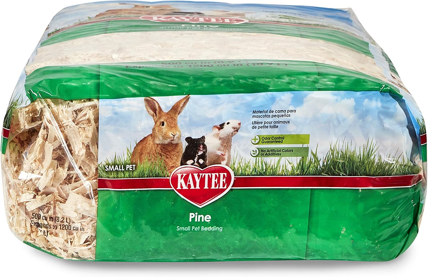 Kaytee Small Animal Pine Bedding For Pet Guinea Pigs, Rabbits, Hamsters, Gerbils, and Chinchillas, 19.7 Liter - Image 5