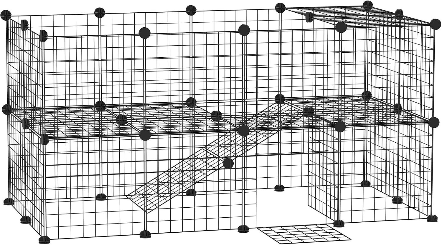 PawHut 36 Panels Small Animal Playp...