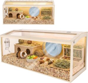 Wooden Hamster Cage, 48inch Large H...