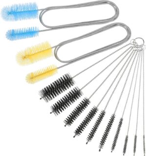 12 Pieces Aquarium Filter Brush Set...
