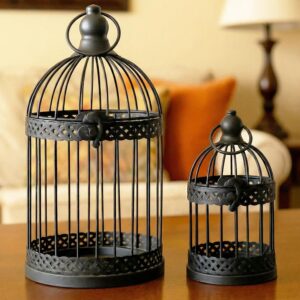 Vela Lanterns Decorative Bird Cage ...