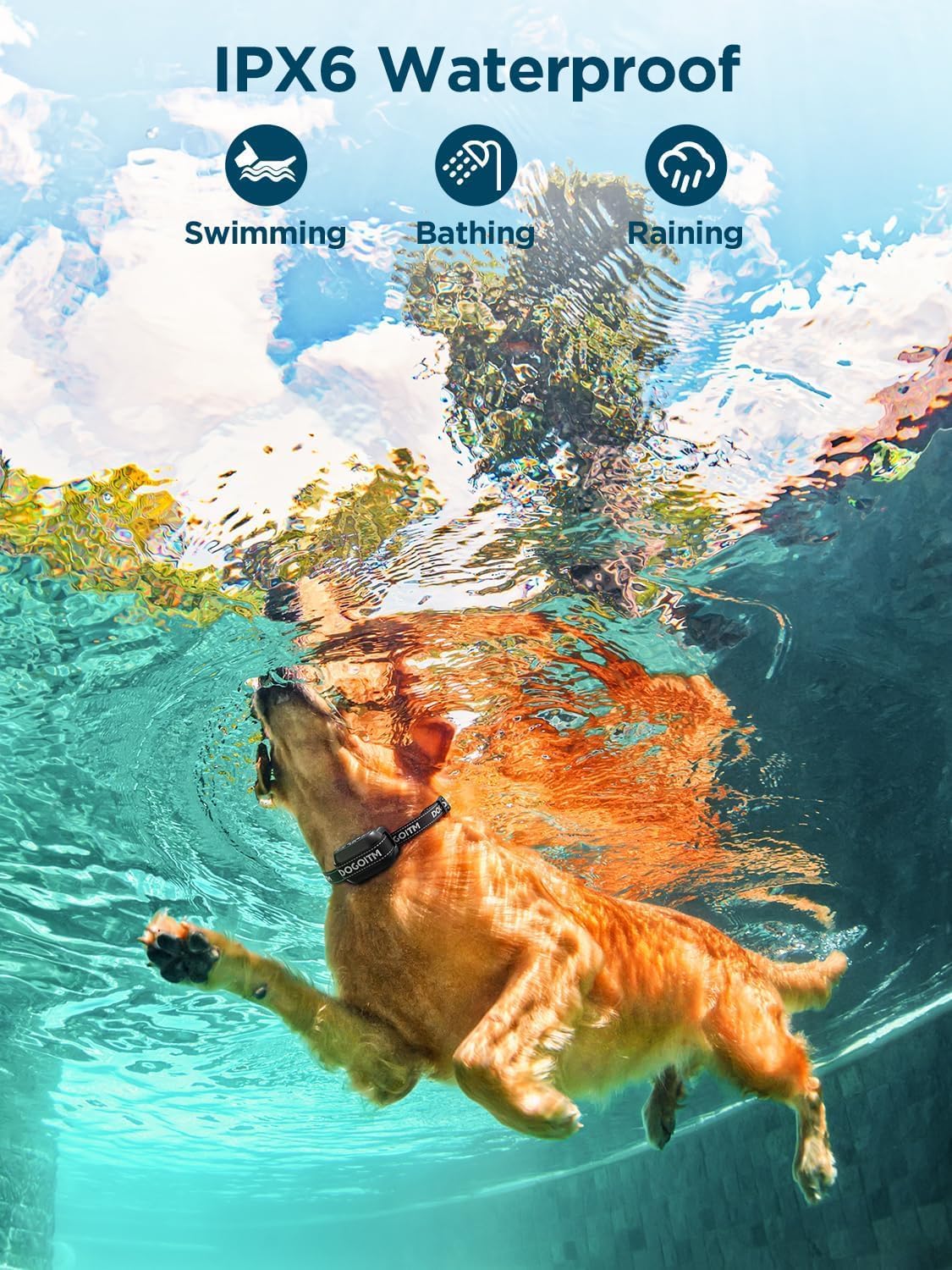 Wireless Dog Fence, GPS Wireless Dog Fence with 3 Warning Modes, Pet Containment System with AI Smart Signal, IPX7 Waterproof Electric Dog Fence for Outdoor. - Image 2