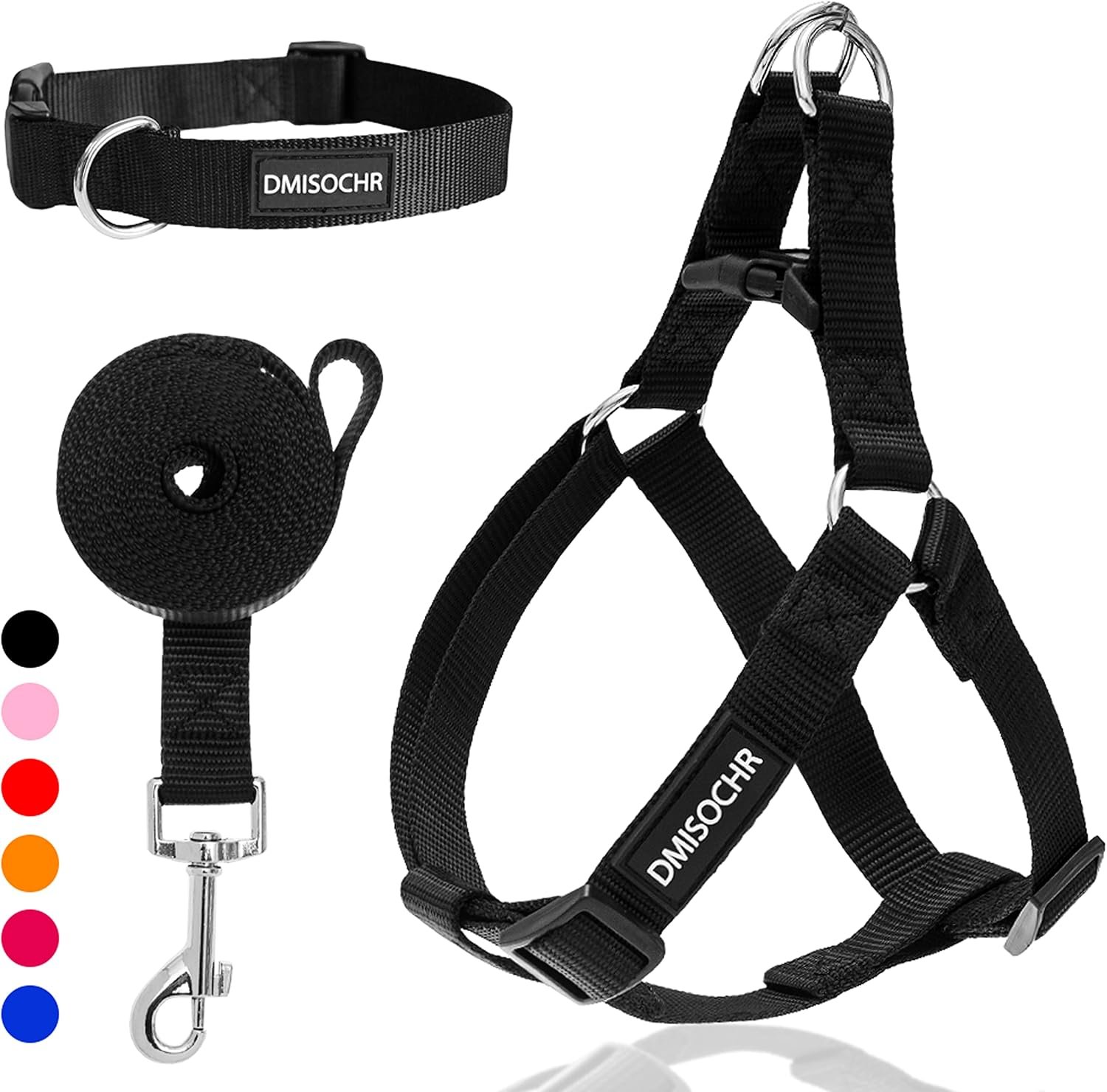 No Pull Dog Harness, Leash & C...
