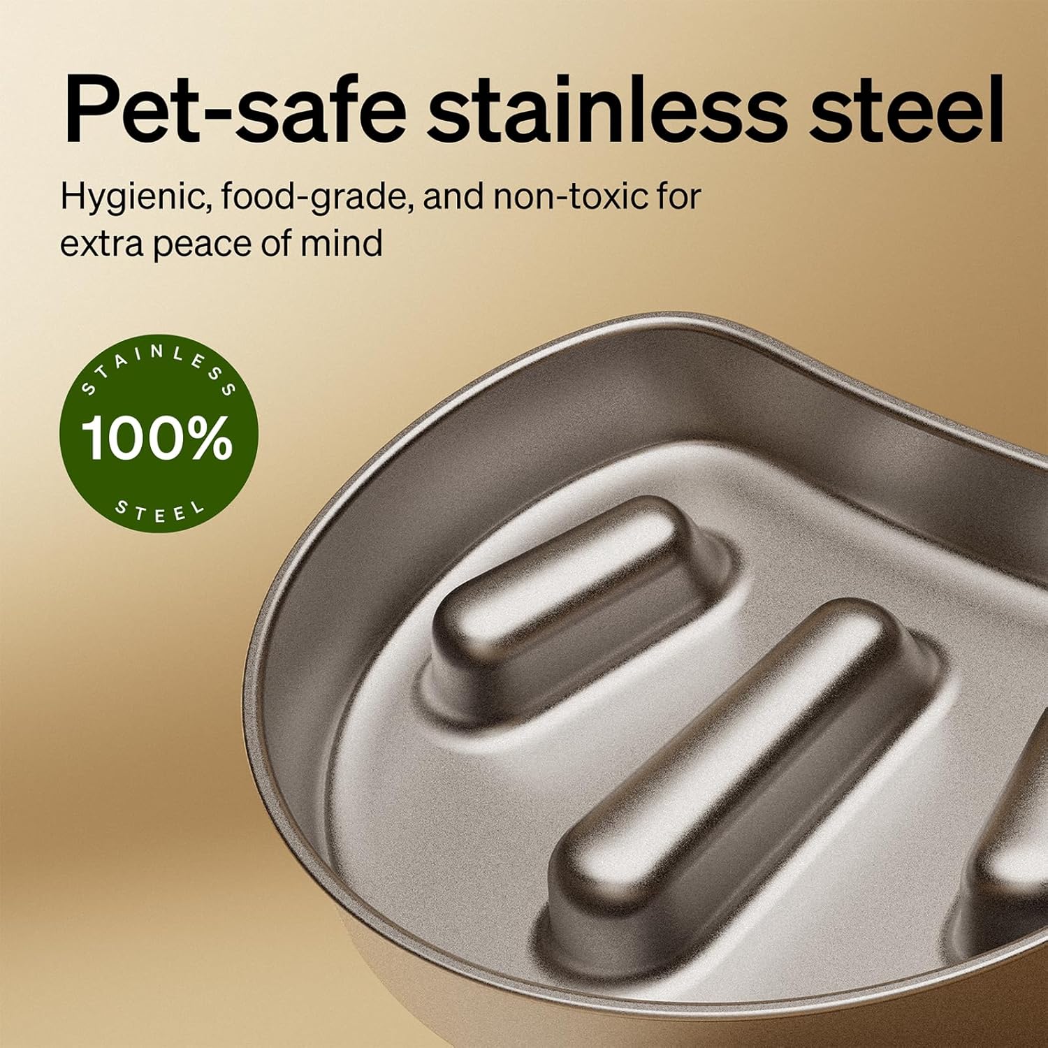 PETLIBRO Automatic Cat Feeder with Camera, Auto Pet Food Dispenser Slow Feeder Dog Bowl, 1080P HD Video with Night Vision, 5G WiFi with 2-Way Audio, Stainless Steel Slow Food Tray for Small Dogs - Image 6