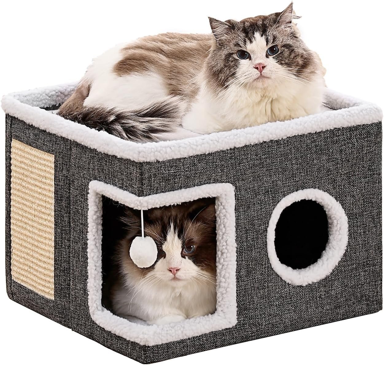 Large Cat Houses for Indoor Cats wi...