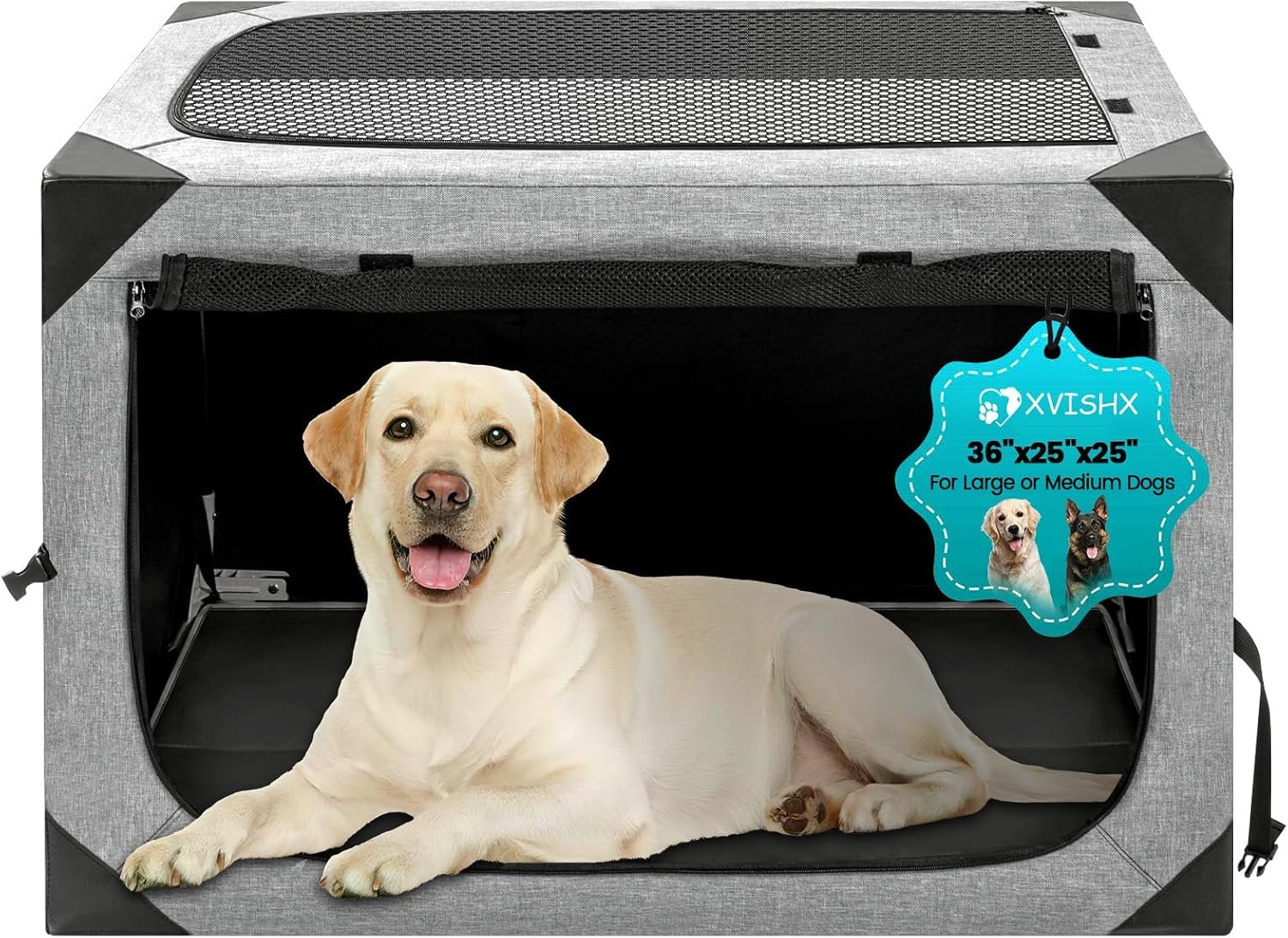Dog Crate,36x25x25 Inch Large Dog C...