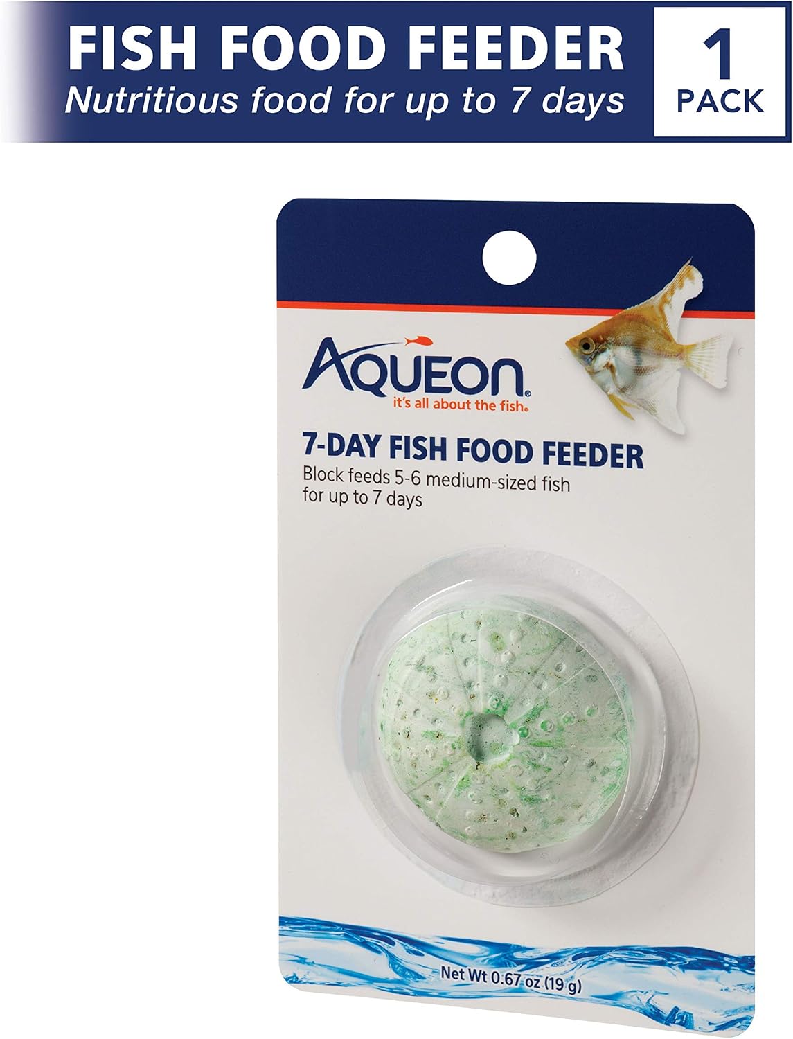 Aqueon 7 Day Vacation Feeder Slow- Release Fish Food for Tropical Fish - 1 Pack - Image 2