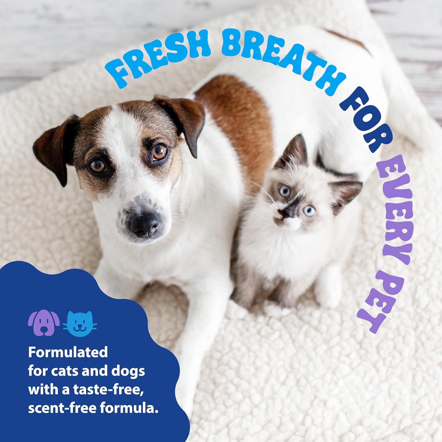 Dental Fresh – Advanced Plaque & Tartar Support Water Additive for Dogs & Cats – Helps Freshen Breath and Clean Teeth Without Brushing – 17 fl oz - Image 6