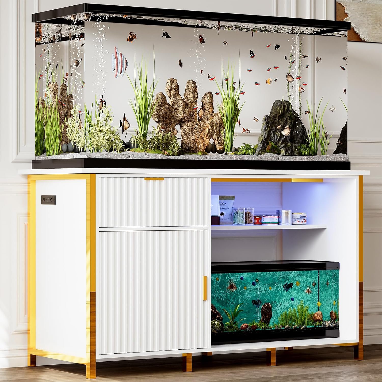 55-75 Gallon Fish Tank Stand, Aquar...
