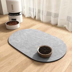 Absorbent Dog Food Mat-Cat Dog Mat ...