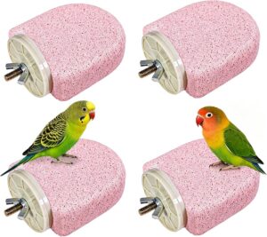 4PCS Bird Beak Grinding Stone,Parro...