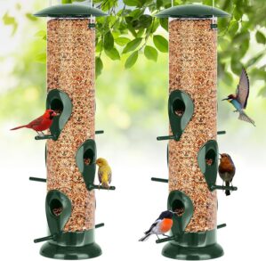 FEED GARDEN Metal Bird Feeder ̵...