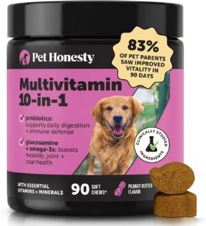 10-in-1 Dog Multivitamin Supplement...