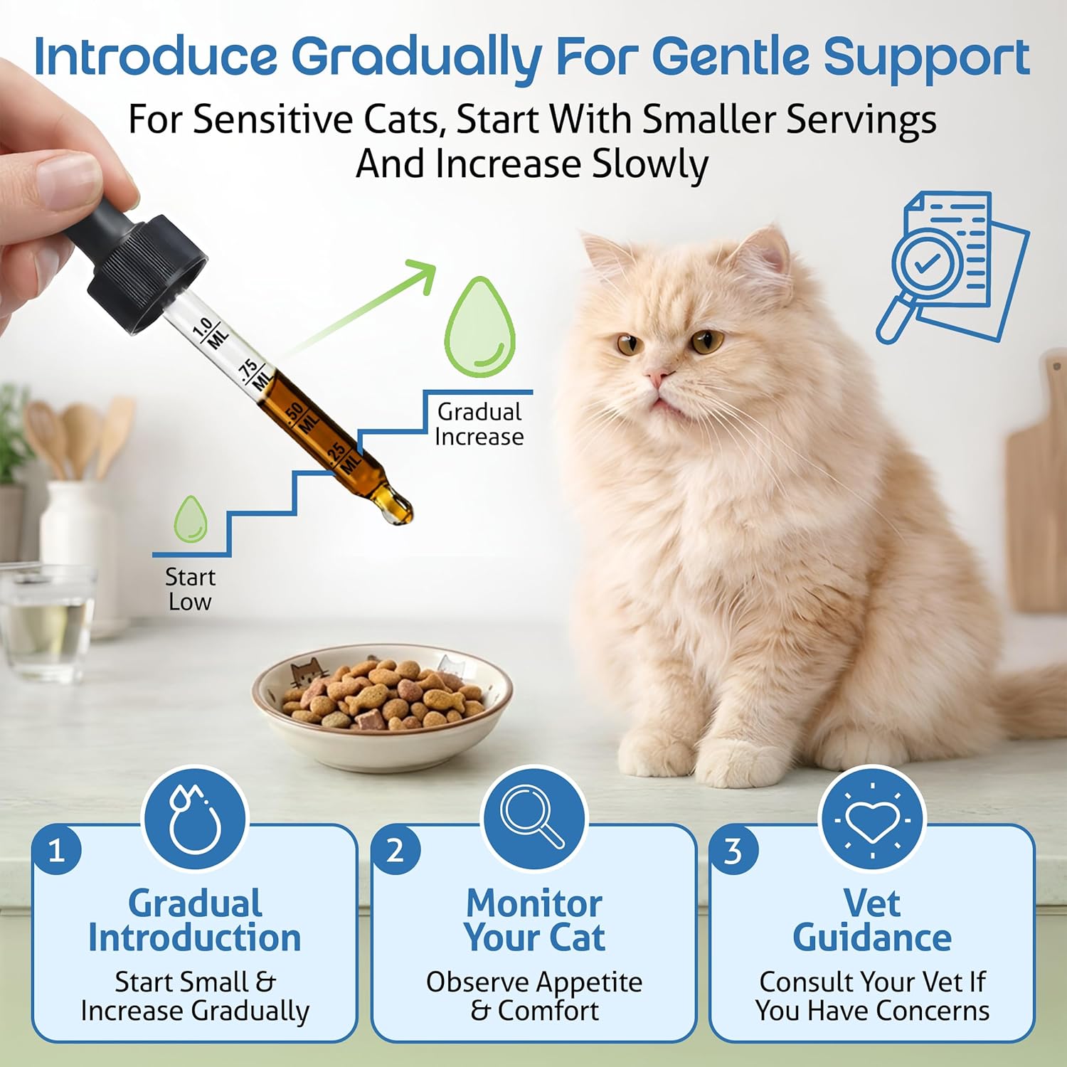 Pet Wellbeing Kidney Support Gold for Cats - Supports Normal Kidney Function & Detox, Healthy Hydration & Energy with Rehmannia & Dong Quai - NASC Certified & Vet-Formulated - 2oz Liquid Formula - Image 7