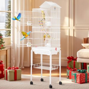 DWVO 62-inch Metal Bird Cage for Co...