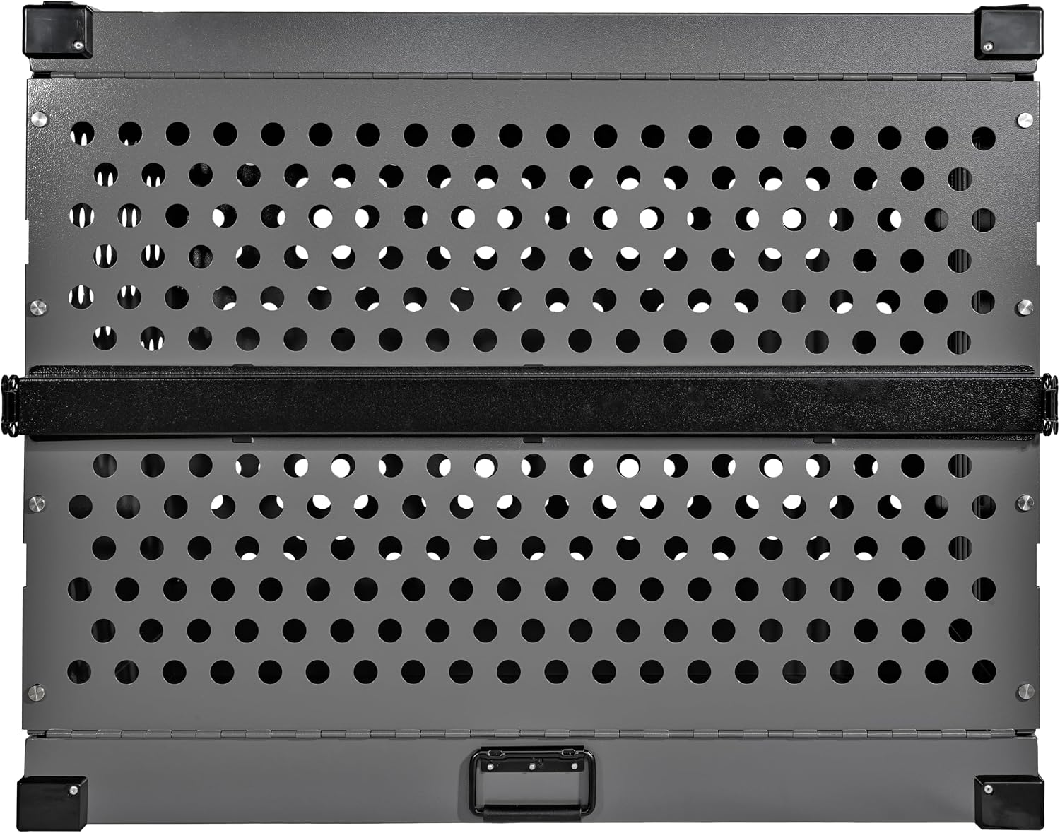 K9 Kennel Boss Aluminum Collapsible Dog Crate, Heavy Duty Folding Kennel - Large (Gray) - Image 7