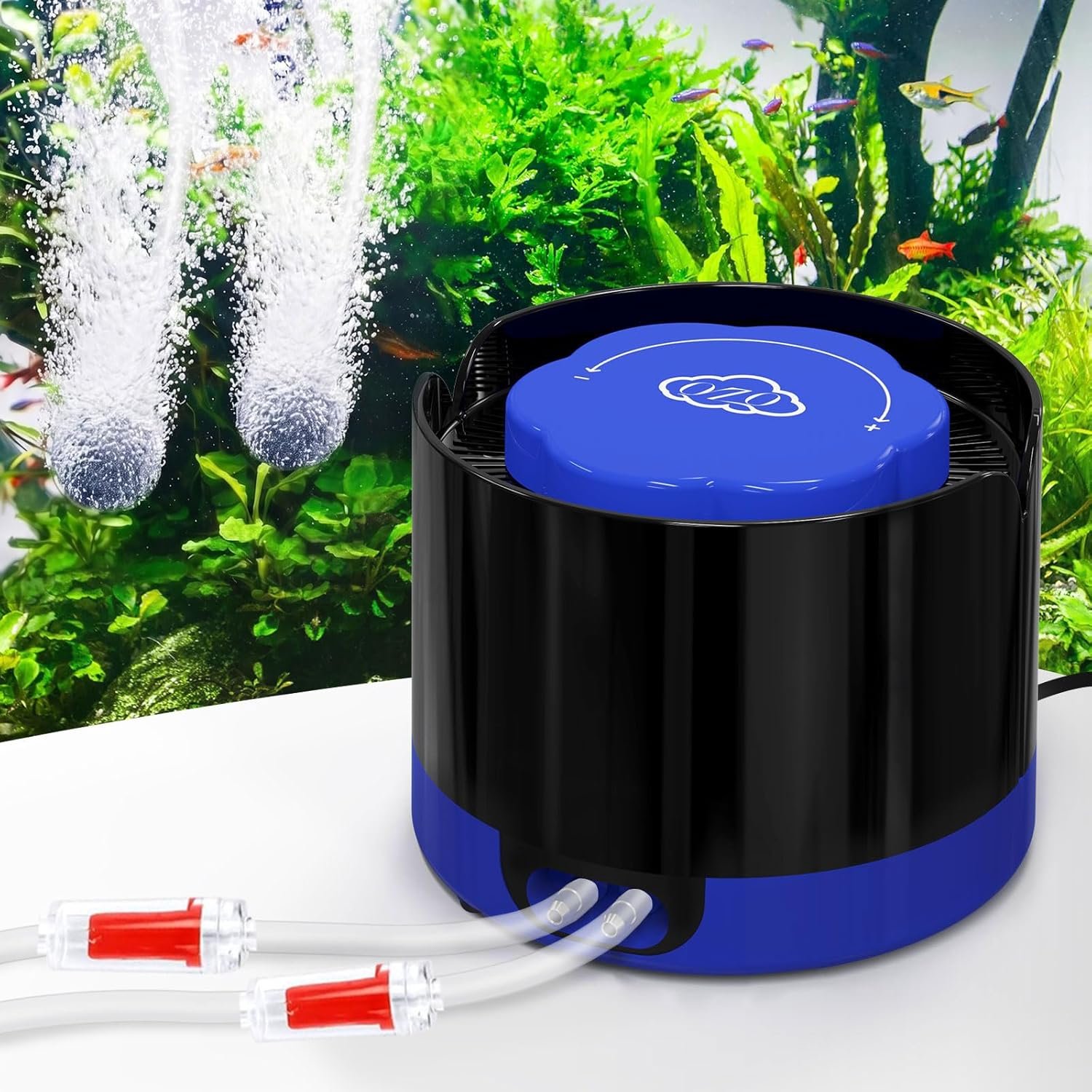 QZQ Aquarium Air Pump, Quiet Fish T...