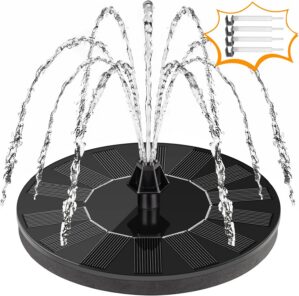 Mademax 1W Solar Bird Bath Fountain...