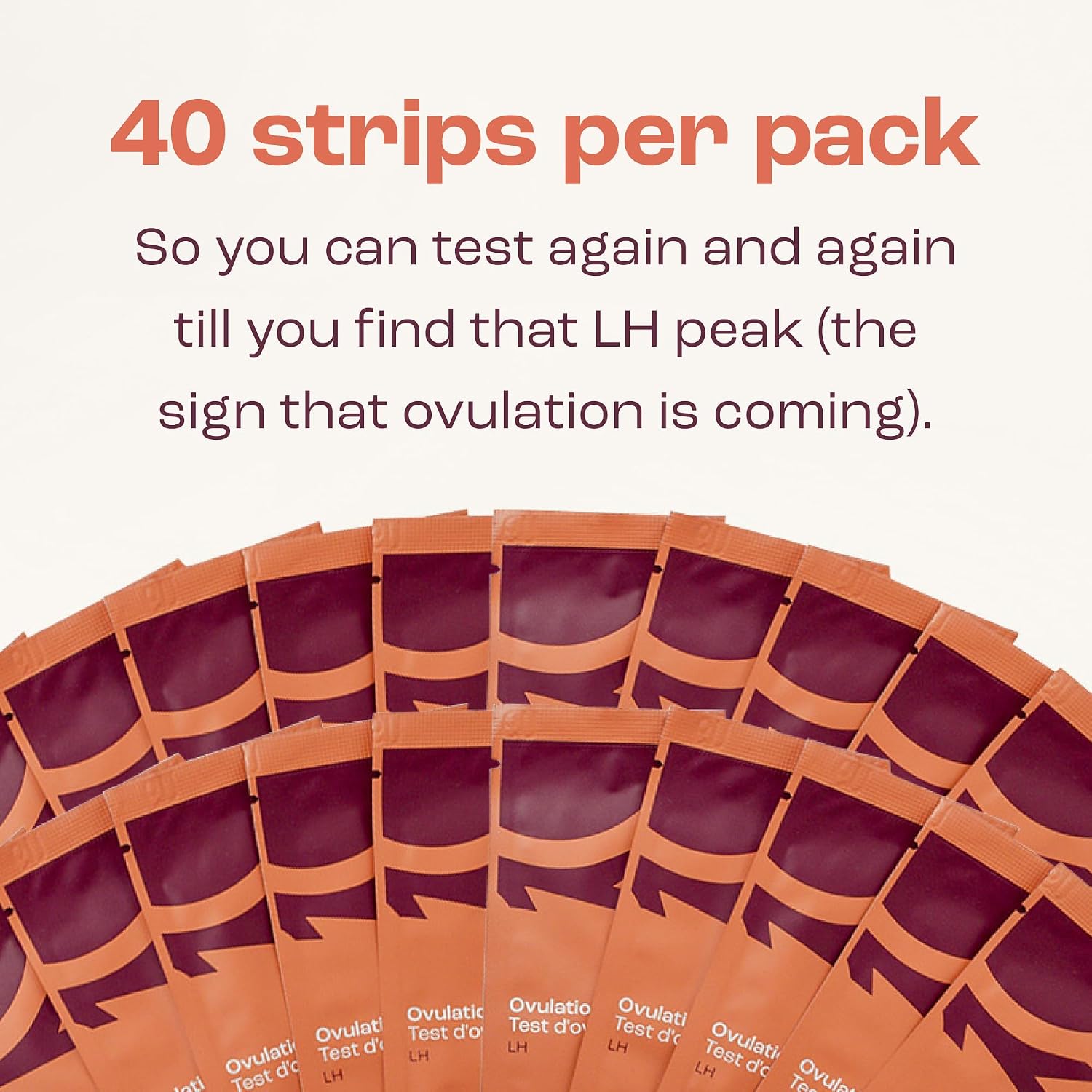 bird&be Ovulation Test Strips (LH) | 40 High-Accuracy Predictor Kits | Track Fertile Window & LH Surge | Eco-Friendly Low-Waste Design | Easy Dip & Read Results | TTC Fertility Monitor - Image 4