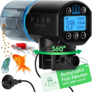FISHNOSH Automatic Fish Feeder for ...