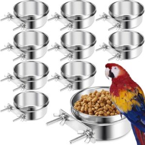 ToLanbbt 10 Pcs Stainless Steel Bir...