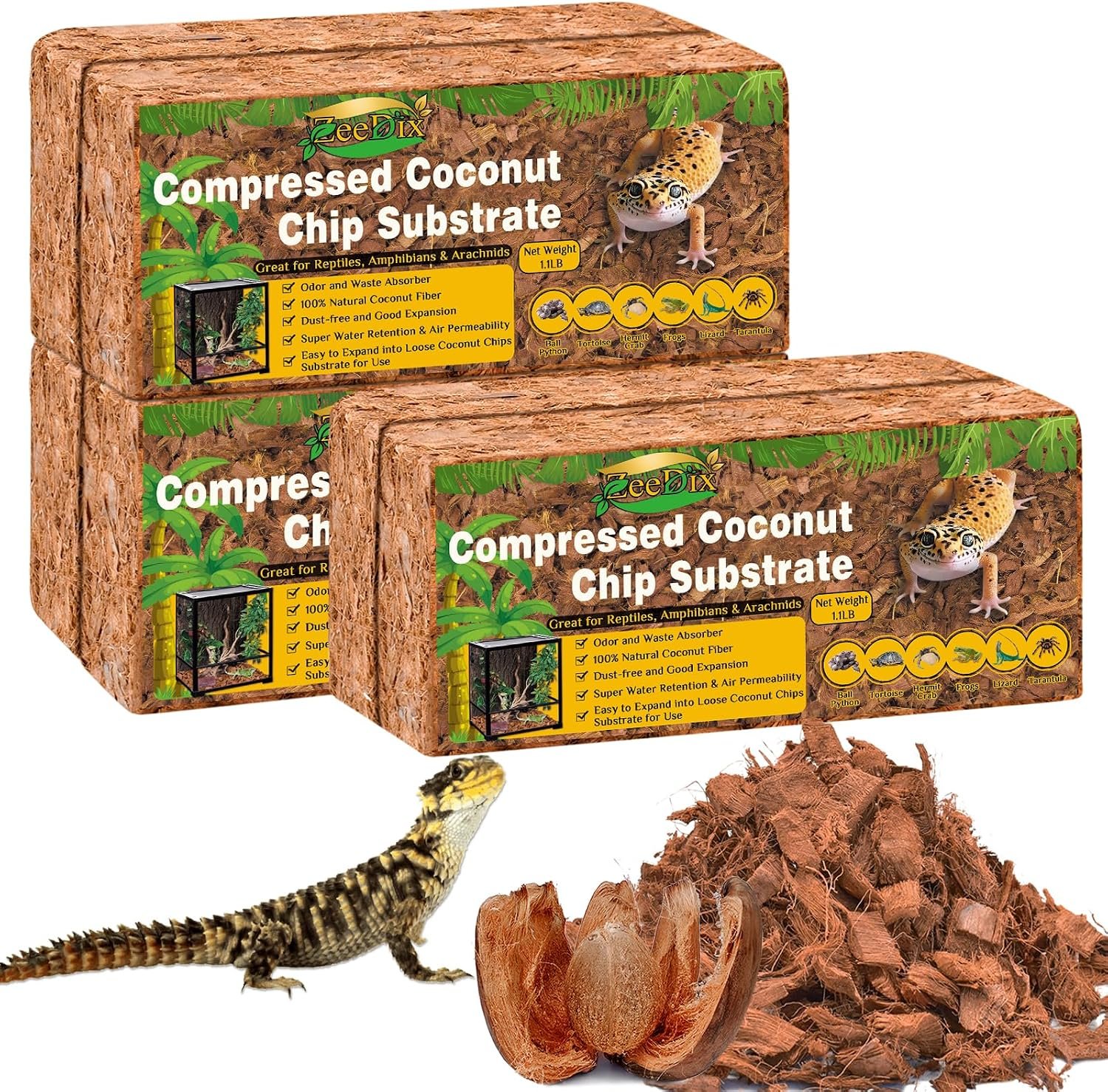 ZeeDix Coconut Husk Chip Substrate ...