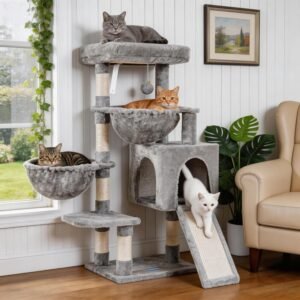 Hey-brother Cat Tree Tower with Lar...