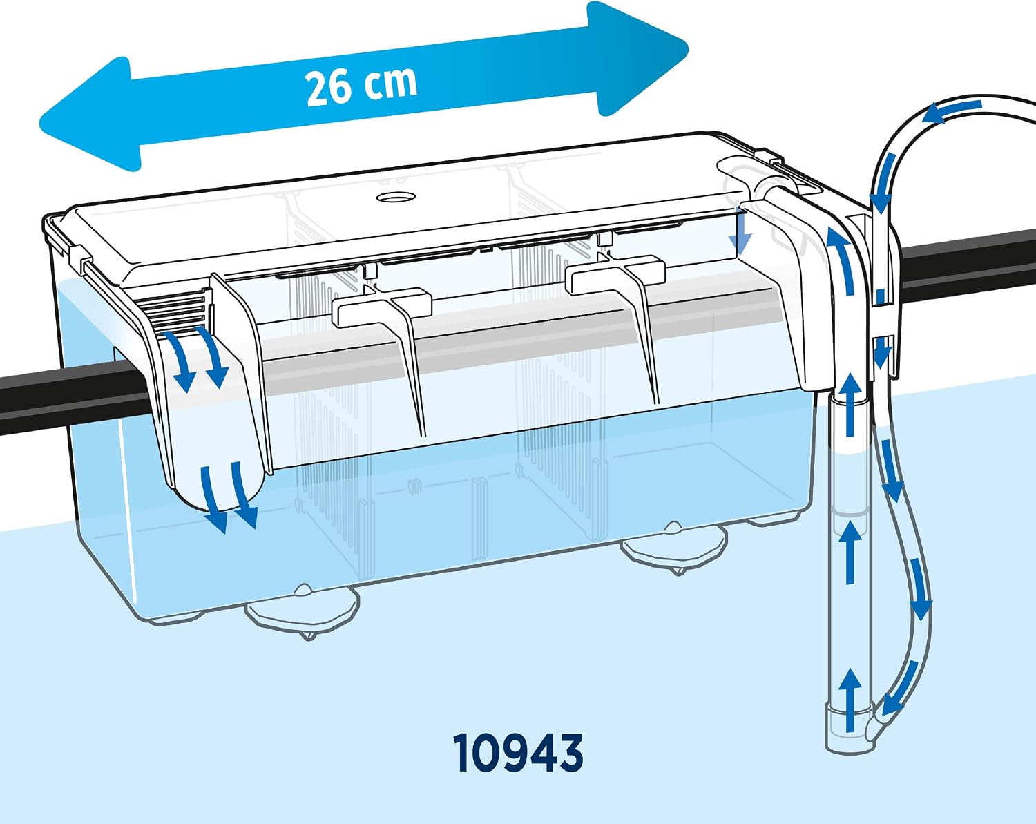 Fluval Multi-Chamber Holding and Breeding Box, Large – Up To 3 Separate Housing Compartments - Image 4