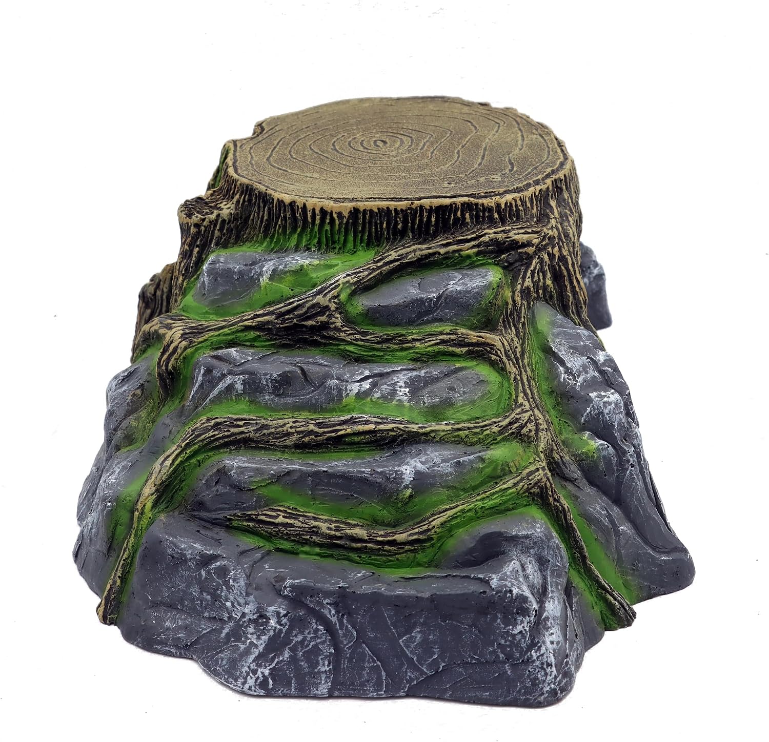Extra Large Resin Reptile Hideouts Cave Habitat Decor for Reptiles, Amphibians, Fish Tanks and Gecko, Leopard - Image 3