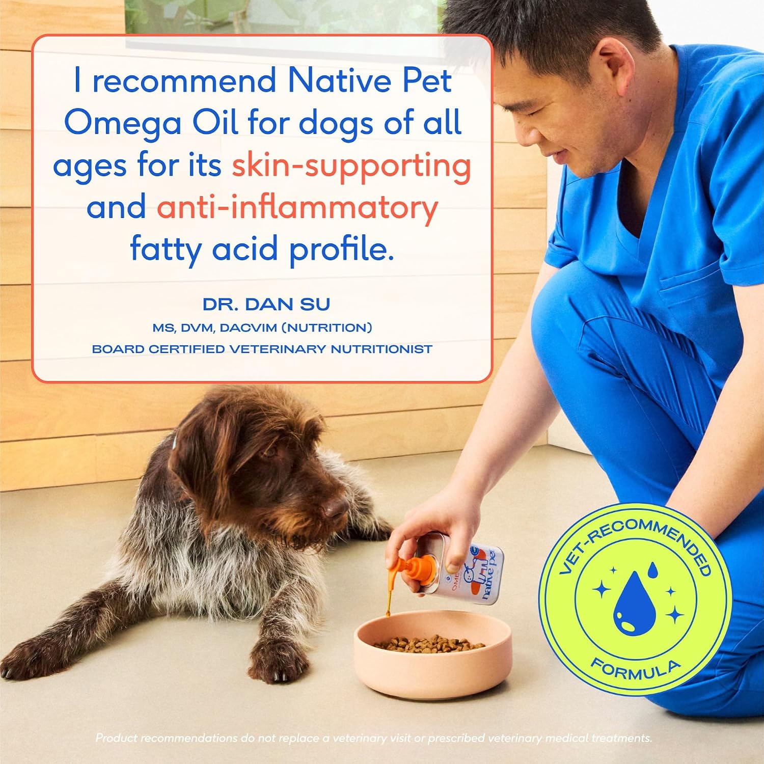 Native Pet Omega 3 Fish Oil for Dogs & Cats – Wild Alaskan Salmon Oil for Dogs Skin and Coat, Supports Joints, Heart & Shedding – Fast-Absorbing Omega 3 6 9 Liquid Supplement – 8oz - Image 5