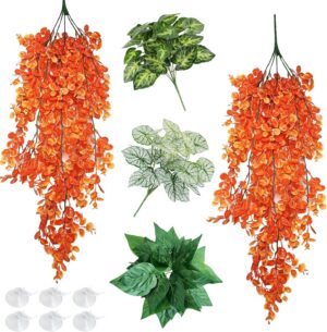 Hamiledyi Reptile Plants 5 Pcs Clim...