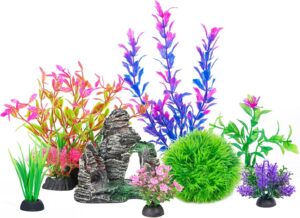Ameliade Aquarium Artificial Plasti...