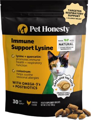 Cat Immune Support Lysine – Aller...