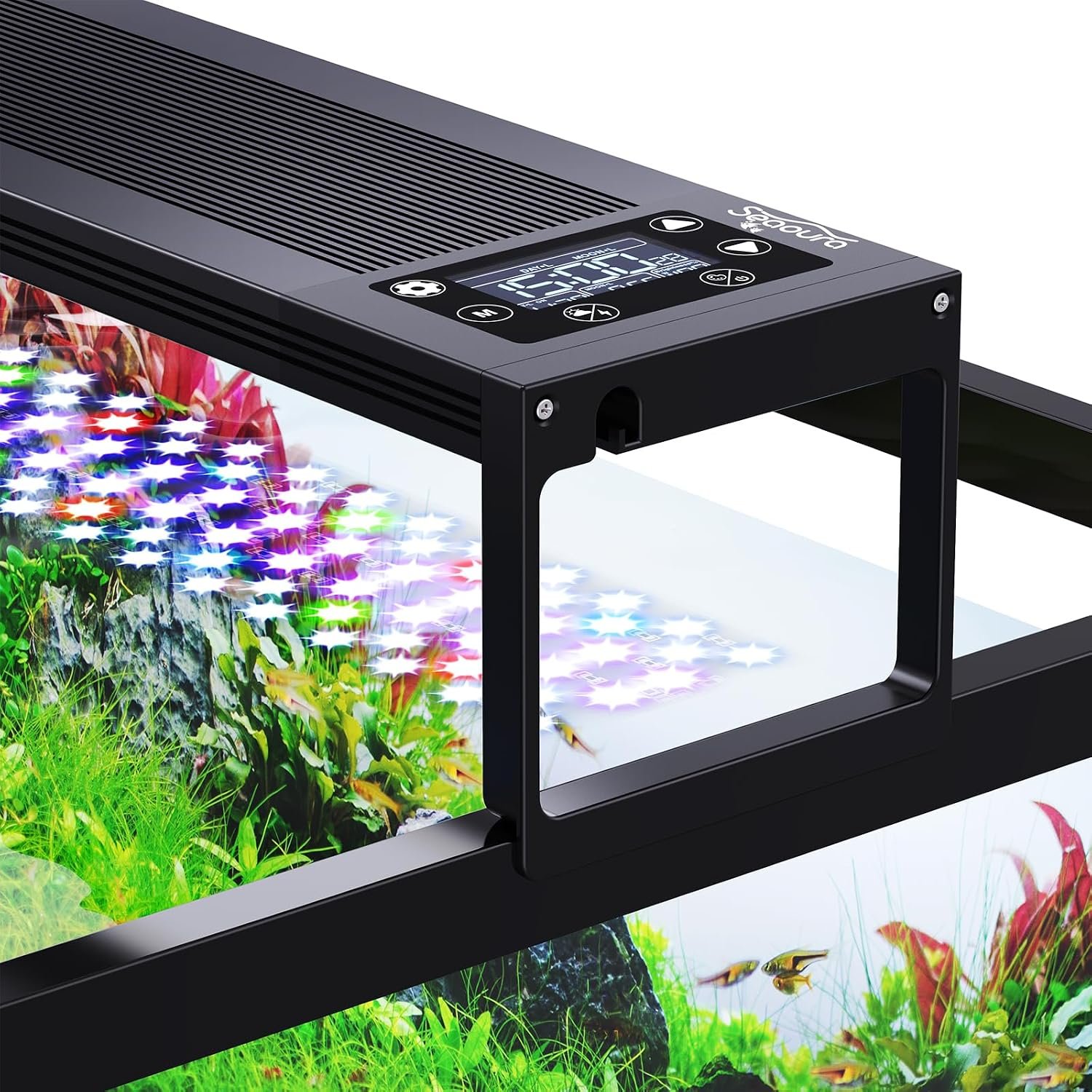 SEAOURA 24/7 Planted LED Aquarium L...