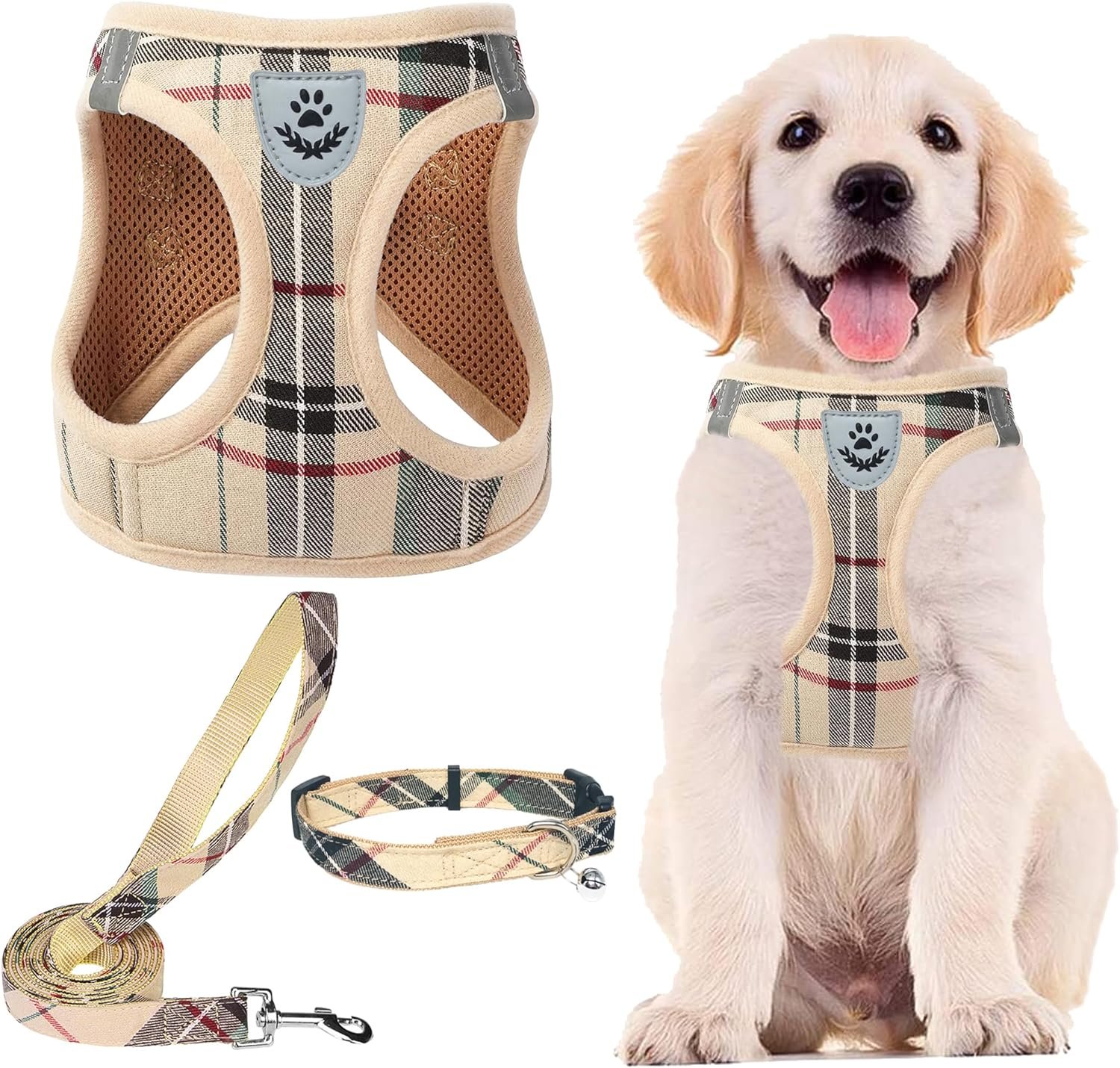 PUPTECK Adjustable Dog Harness Coll...