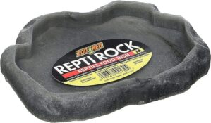 Zoo Med Reptile Rock Food Dish, Med...