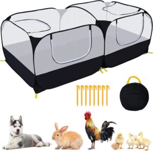 Small Animals Playpen,Pet Cage Tent...