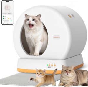 MeoWant Self-Cleaning Cat Litter Bo...
