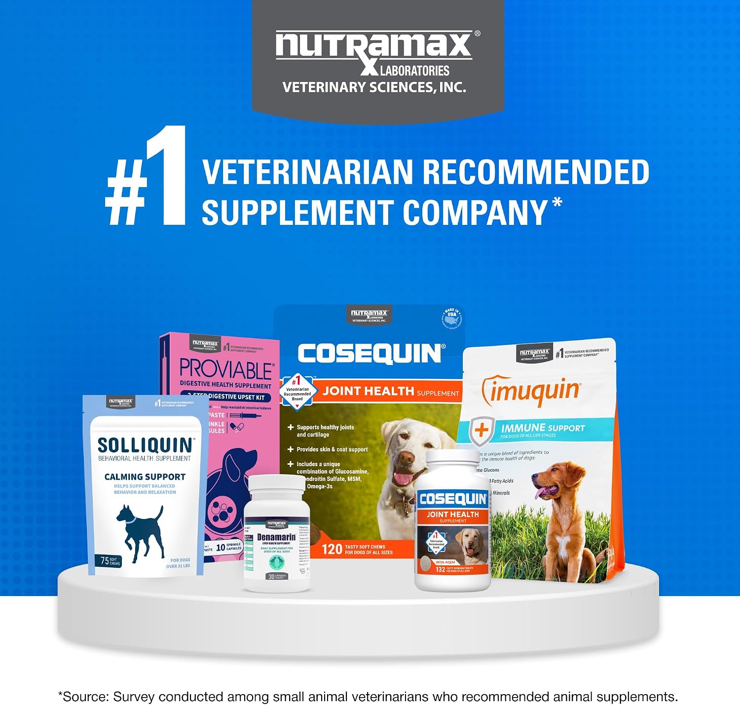 Nutramax Cosequin Dog Joint Supplement for Senior Dogs, Soft Chews, 60ct | Glucosamine + Chondroitin, MSM, Omega-3s, Beta-Glucan, Promotes Skin & Coat, Immune Health, Joint Support for Older Dogs - Image 8