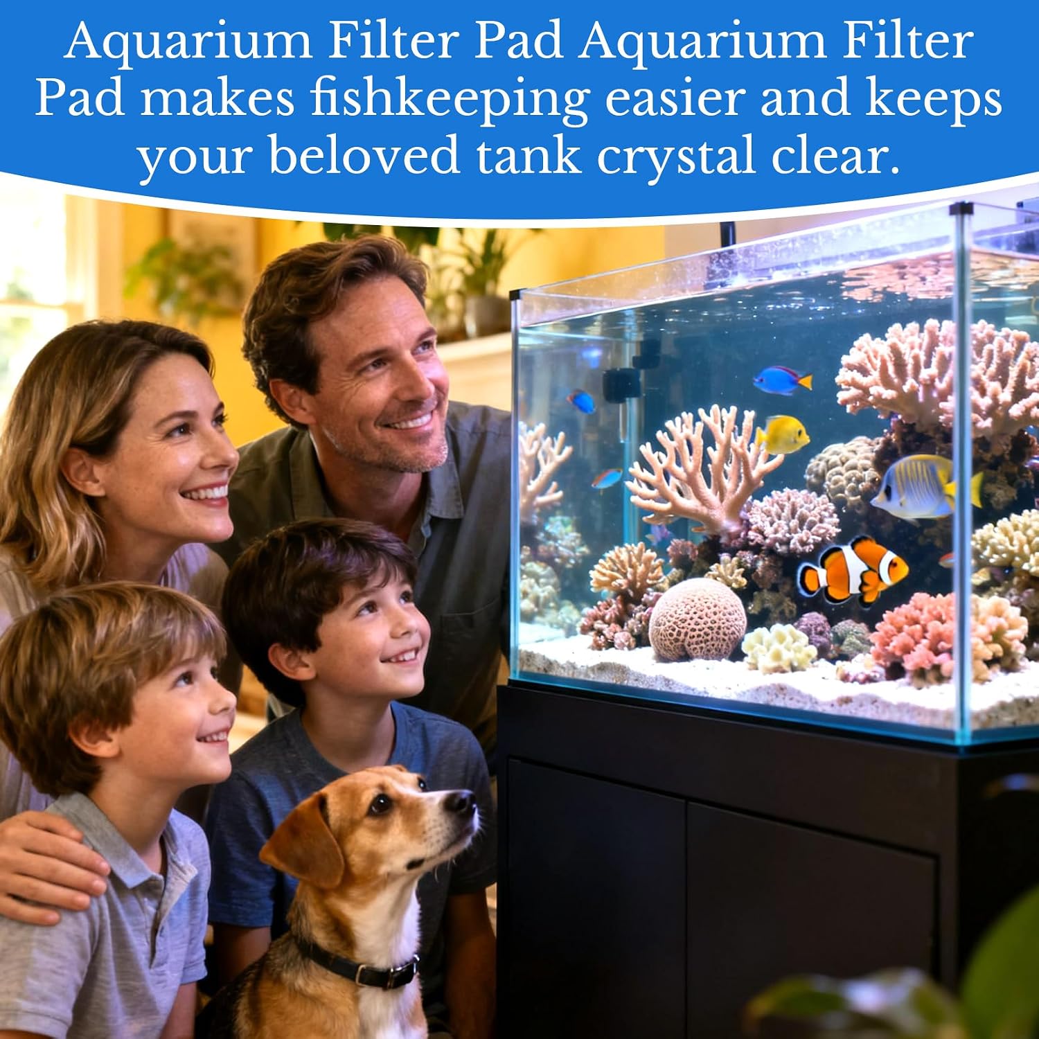 MAQIHAN Aquarium Filter Media Pad - White Filter Floss, 39.4 x 11.8 Inch | Filter Foam Roll, Fish Tank Filter Floss for Freshwater & Saltwater Aquariums, Ponds, Turtle Tanks, Polishing Pad Clear Water - Image 6