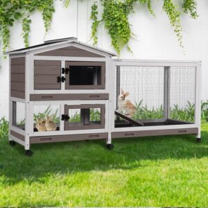 GUTINNEEN Rabbit Cage Indoor Bunny ...