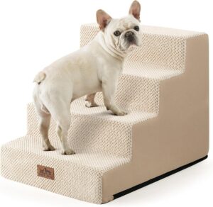 COZY KISS Dog Stairs for Small Dogs...