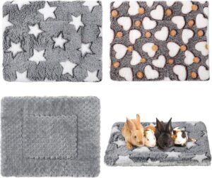 Jetec 3 Pcs Bunny Guinea Pig Beds S...