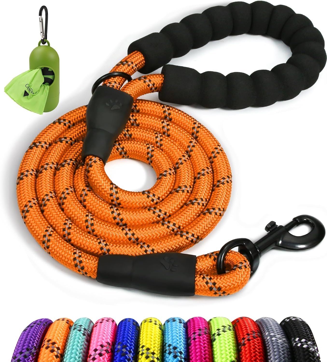 Taglory Rope Dog Leash for Medium L...