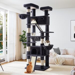 Allewie 81 Inches Tall Cat Tree/Mul...