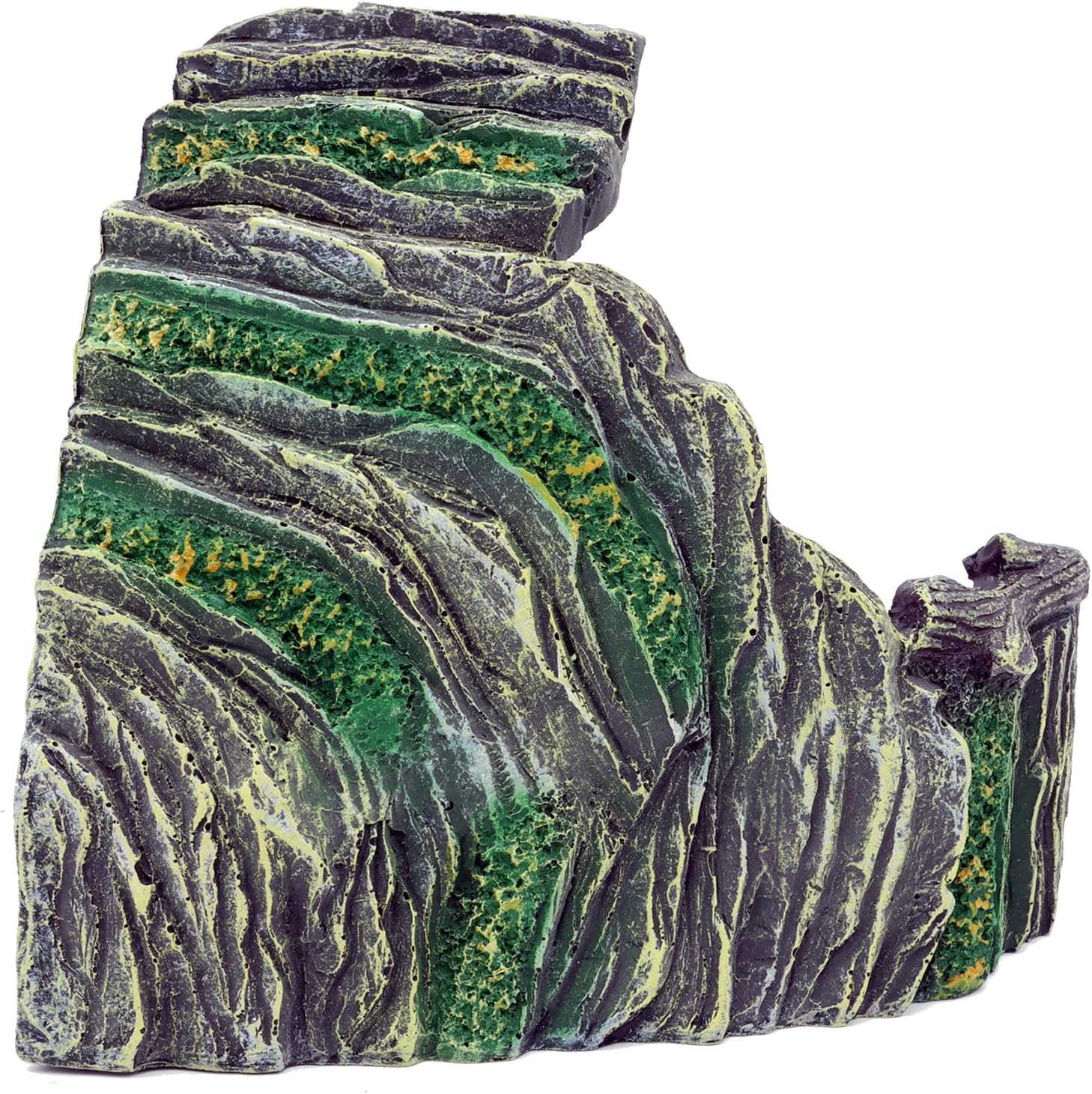 JIHAQUA Terrarium Decor Reptile Hide Reptile Hides and Caves Aquarium Tank Accessories Decorations,Medium - Image 3