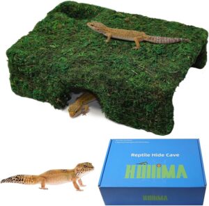 M Size Green Moss Reptile Cave, Saf...