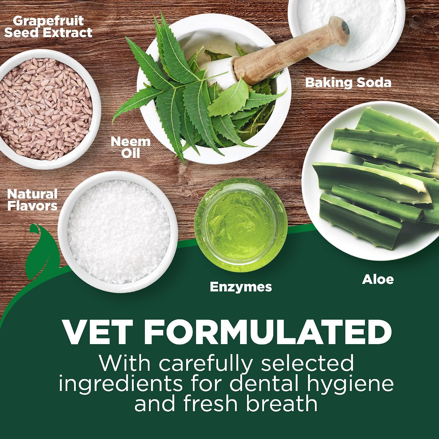 Vet's Best Dog Toothpaste & Toothbrush Dental Care Kit, With Brush 3.5 oz | Enzymatic Toothpaste for Dogs, Toothbrush & Finger Brush Included, Helps Remove Plaque & Freshen Dog Breath, Vet Formulated - Image 6